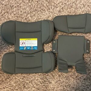 New - Nuna Rava Infant Car Seat Inserts - Light Gray